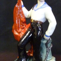 A Russian porcelain figure  Hammer:£1,400 